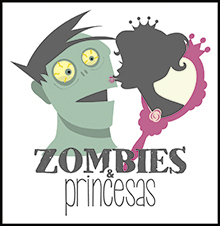 logotipo Zombies y Princesas